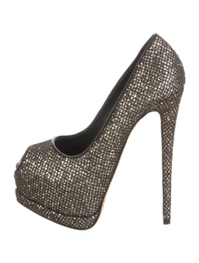 Pre-owned Giuseppe Zanotti Glitter Pumps