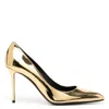 Giuseppe Zanotti Gold Jakye Metallic Pumps
