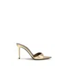 Giuseppe Zanotti Gold Leather Stiletto Heel Sandals In Gold