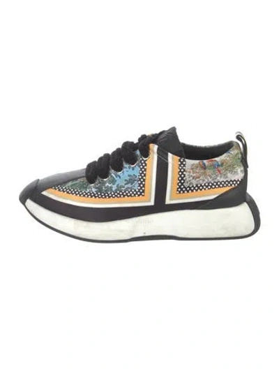 Pre-owned Giuseppe Zanotti Graphic Print Sneakers In Multicolor