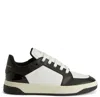 Giuseppe Zanotti Gz94 Low-top Leather Sneakers In Black