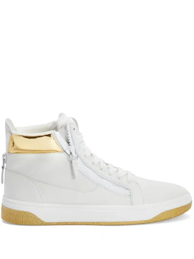 GIUSEPPE ZANOTTI GZ 94 DOUBLE-ZIP HI-TOP SNEAKERS