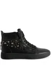 Giuseppe Zanotti Gz 94 Stud-embellisehd Sneakers In Black