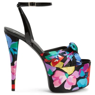 Giuseppe Zanotti Gz Aida 150mm Platform Sandals In Multi