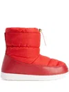 Giuseppe Zanotti Gz-aspen Padded Boots In Red