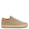 Giuseppe Zanotti Gz City Canvas Sneakers In Beige