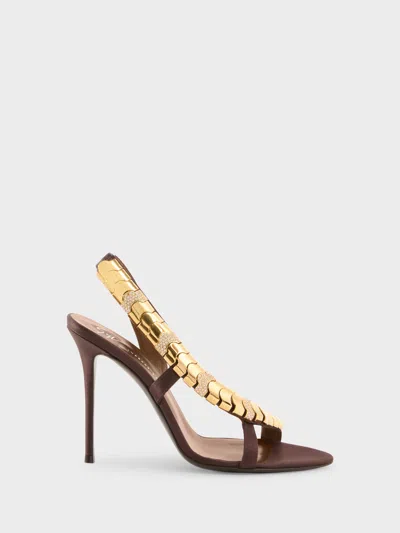 Giuseppe Zanotti Gz Dafne Sandal 105 In Brown