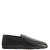 Giuseppe Zanotti Leather Loafers In Black