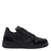 Giuseppe Zanotti Gz-ghost Sneakers In Black Suede And Leather In Black