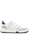 Giuseppe Zanotti Zip-detail Leather Sneakers In White