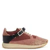 Giuseppe Zanotti Buckle-fastening Low-top Sneakers In Black
