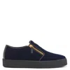 Giuseppe Zanotti Gz-kobe Signature-detail Zipped Slip-ons In Multi