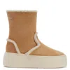 Giuseppe Zanotti Gz League Fur Bootie In Nude