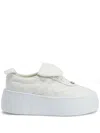 Giuseppe Zanotti Gz League Maxi Flatform Sneakers In White