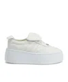Giuseppe Zanotti Gz League Maxi Flatform Sneakers In White