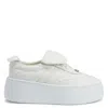 Giuseppe Zanotti Gz League Maxi Flatform Sneakers In White