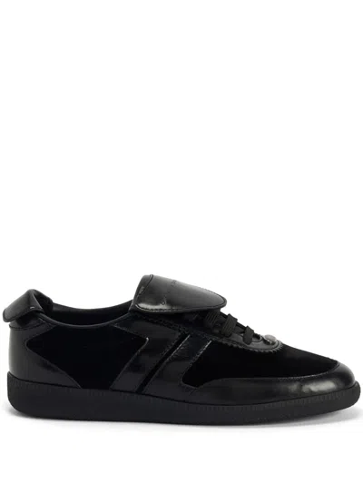 Giuseppe Zanotti Gz League Panelled Leather Sneakers In Black