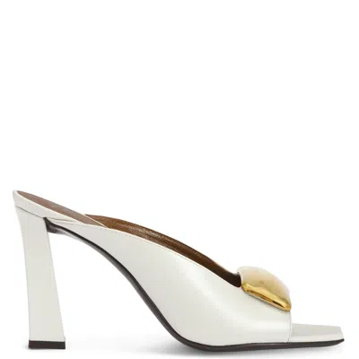 Giuseppe Zanotti Gz Mya Stone 90 In White