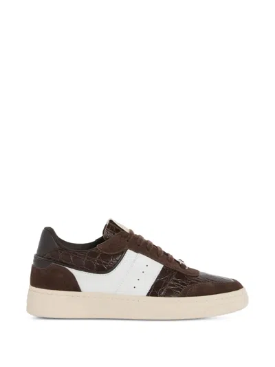 Giuseppe Zanotti Gz Thor Sneakers In Brown