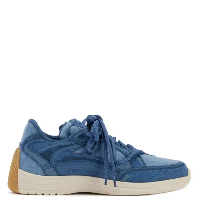 Giuseppe Zanotti Gz-trail Lace-up Sneakers In Blue