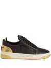 GIUSEPPE ZANOTTI GZ94 BRANDED-COUNTER LEATHER SNEAKERS