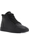 Giuseppe Zanotti Gz94 High-top Shearling Sneakers In Black