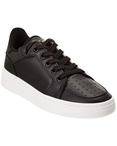Giuseppe Zanotti Gz/94 Leather Sneaker In Black
