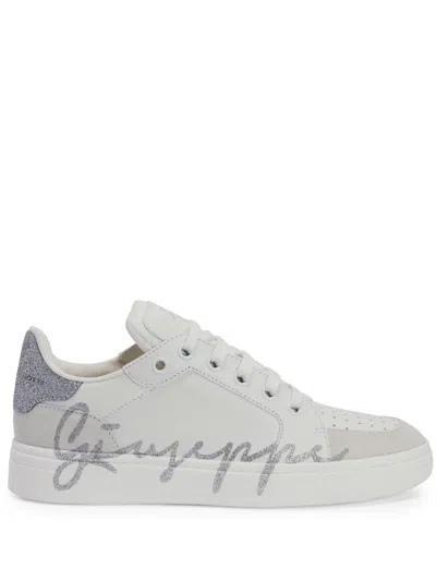 Giuseppe Zanotti Gz94 Logo-print Sneakers In White