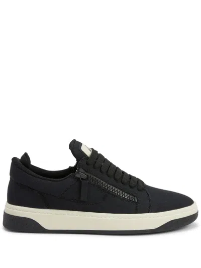 Giuseppe Zanotti Gz94 Logo-patch Sneakers In Black