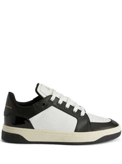 GIUSEPPE ZANOTTI GZ94 LOW-TOP LEATHER SNEAKERS