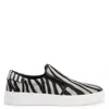Giuseppe Zanotti Gz94 Zebra-print Sneakers In Multi