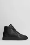 Giuseppe Zanotti Gz94 High-top Shearling Sneakers In Black
