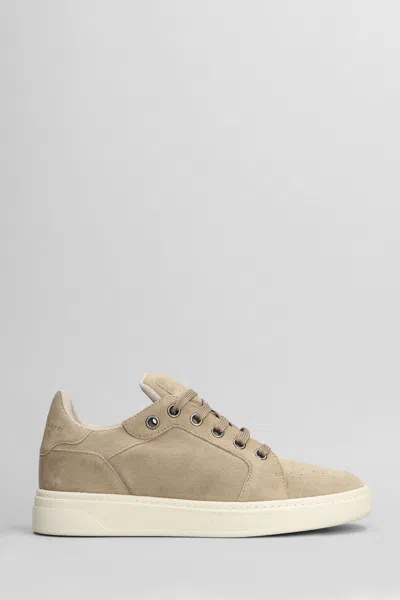 Giuseppe Zanotti Gz94 Sneakers In Beige Suede
