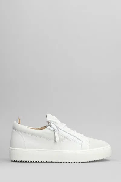 GIUSEPPE ZANOTTI GZ94 SNEAKERS IN GREY SUEDE