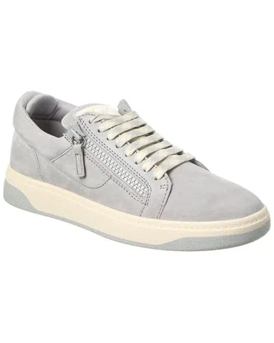 Giuseppe Zanotti Gz/94 Suede Sneaker In Grey