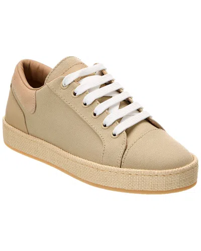 GIUSEPPE ZANOTTI GZ/CITY CANVAS & LEATHER SNEAKER