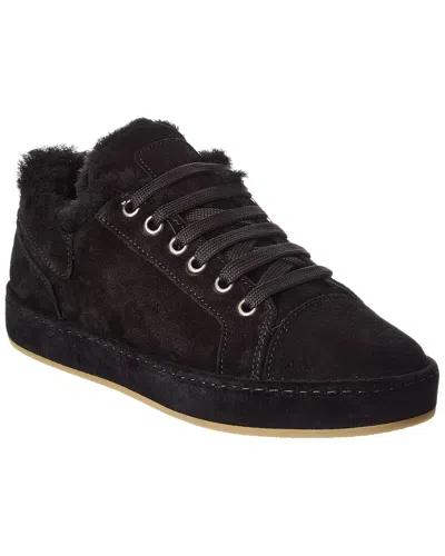 Giuseppe Zanotti Gz/city Suede Sneaker In Black