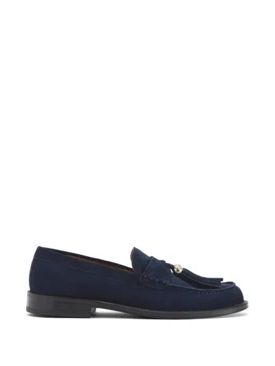 Giuseppe Zanotti Gz-mit Tassels Loafers In Blue
