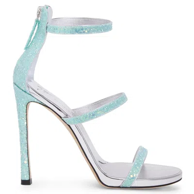 Giuseppe Zanotti Harmony Glitter In Green