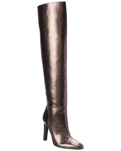 Giuseppe Zanotti Hattie Leather Knee-boot In Brown