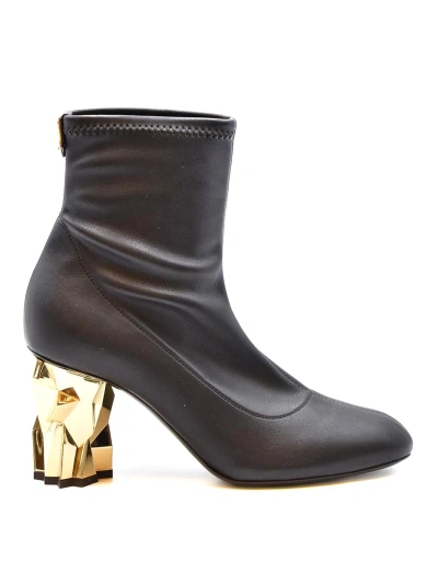 Giuseppe Zanotti Heeled Ankle Boots In Black