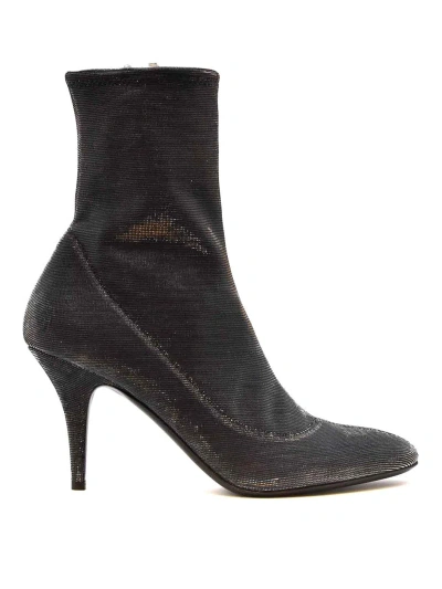 Giuseppe Zanotti Heeled Ankle Boots In Grey