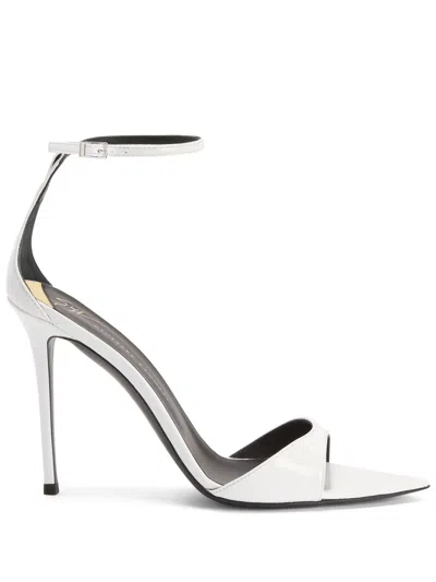 Giuseppe Zanotti Sandalen Mit Hohem Absatz In White