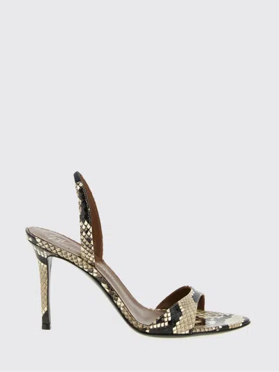Giuseppe Zanotti Clandestino Patagonia Slingback Snake Print Sandals In Multi