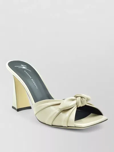Giuseppe Zanotti High Heel Pumps Bow Detail Open Toe In Multi