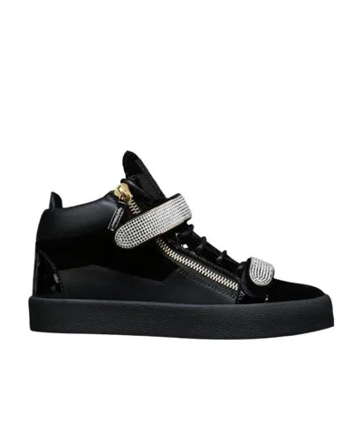 Giuseppe Zanotti High-top Sneakers In Black
