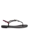 Giuseppe Zanotti Hollie Star Crystal-embellished Sandals In Black