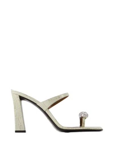 Giuseppe Zanotti Icon Ring Heeled Sandals In Multi