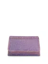 Giuseppe Zanotti Idha Crystal-embellished Clutch Bag In Purple