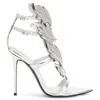 Giuseppe Zanotti Intrigo Flame In Silver